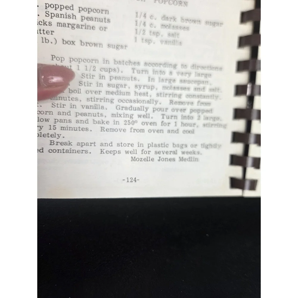 Love's United Methodist Church Cookbook Walkertown NC 1984 Dishes Of Love Recipe